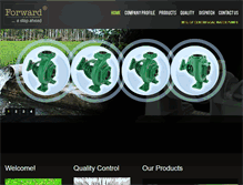 Tablet Screenshot of forwardpump.com